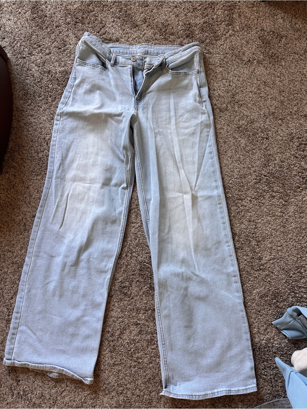 Old Navy Light Blue Wide-Leg Women’s Jeans